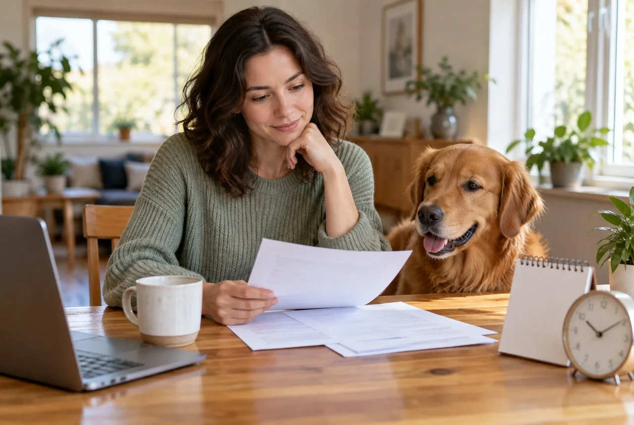 Pet owner comparing options for need pet insurance now